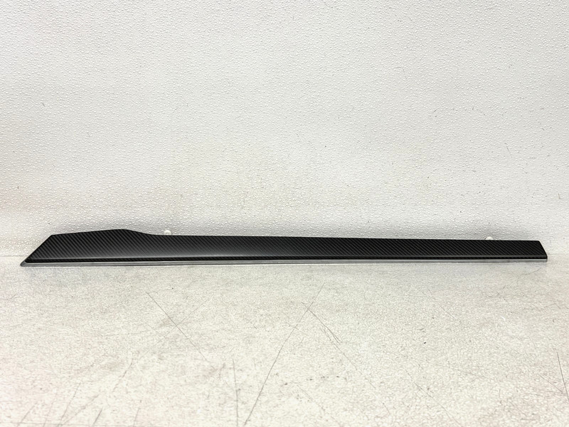 ⭐2016-2020 TESLA MODEL X REAR LEFT MOLDING PANEL STRIP CARBON FIBER OEM LOT2692