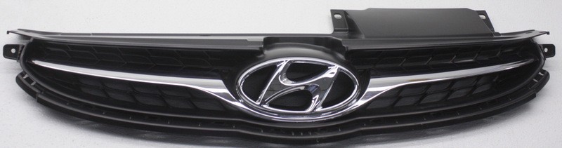 OEM Hyundai Elantra L, GL, GLS Sedan Upper Grille 86350-3X000