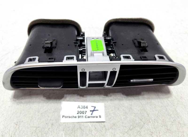 ✅ 05-07 OEM Porsche Carrera S 911 997 Center Dash Dashboard Air Vent Grille Trim