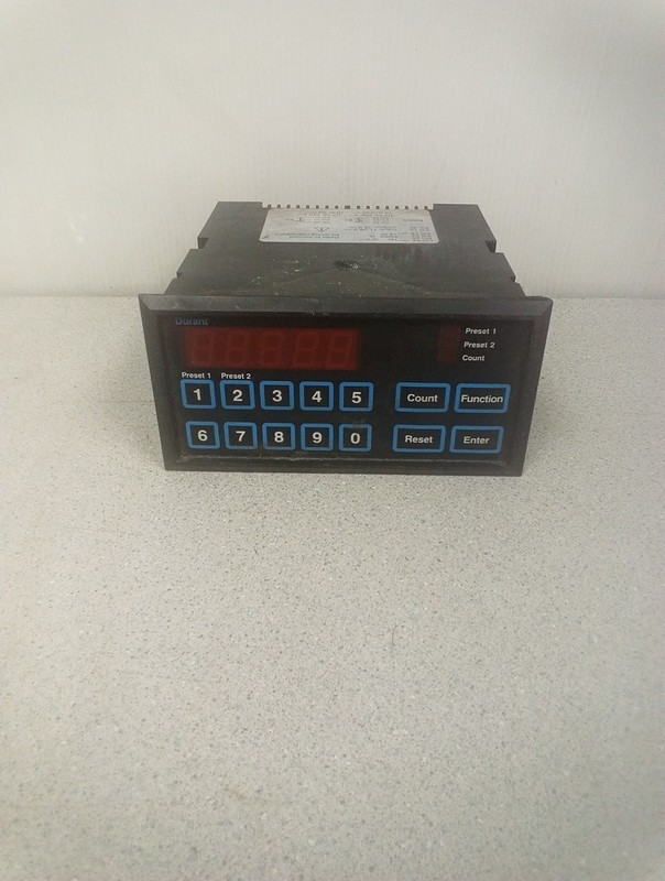 DURANT 5883-1 PRESET 5 DIGITAL COUNTER CONTROL