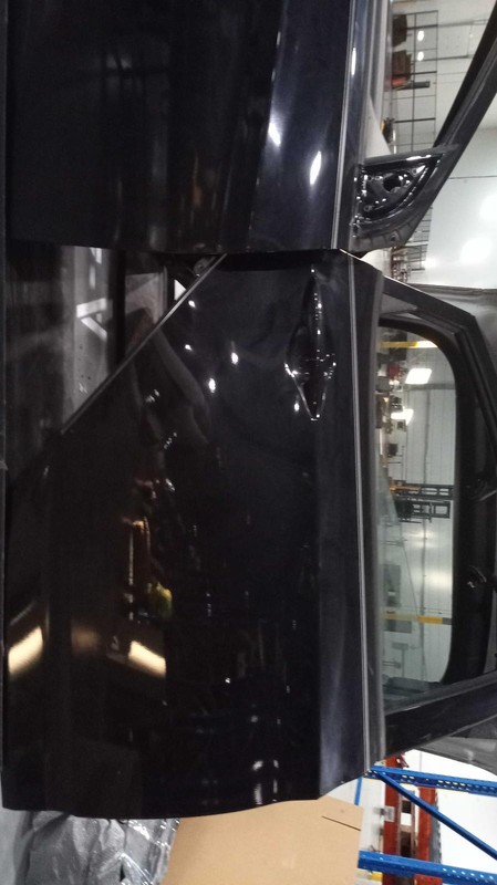 2016 Hyundai Accent Rear Right Door Black OEM Used 44000 Miles - 516103