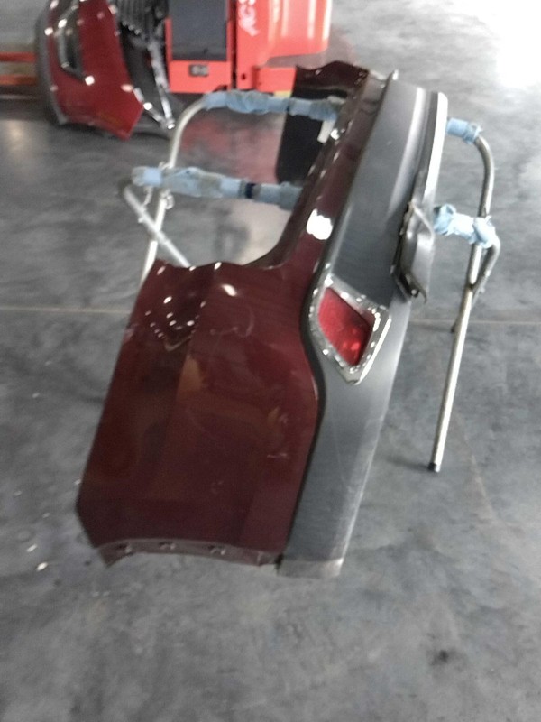 2019 Toyota Highlander Maroon Bumper Assembly OEM 456504 - Used, 142k Miles
