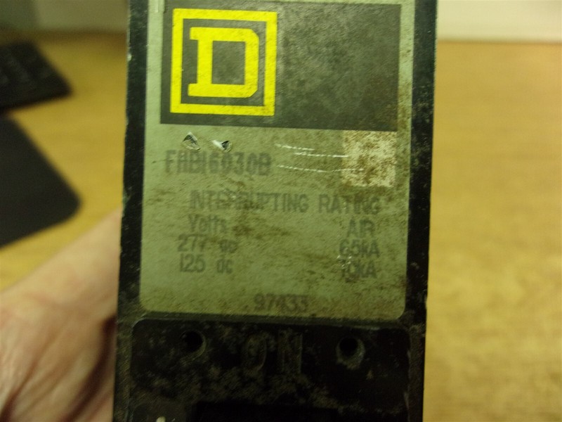 Square D FHB16030B 30A Circuit Breaker "B" *FREE SHIPPING*