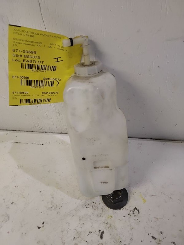 Coolant Reservoir Fits 17-19 RIDGELINE 3572972