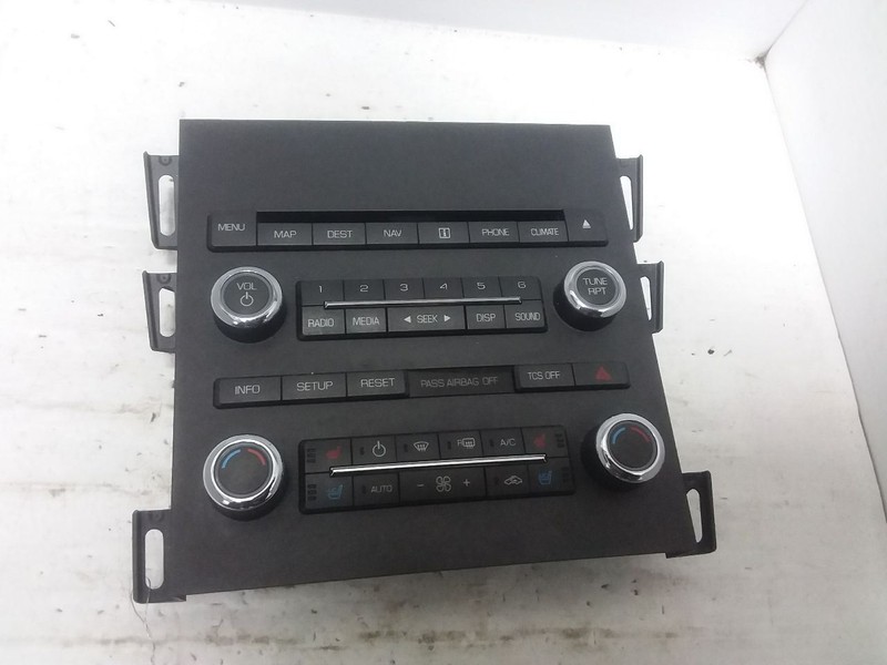 Radio And Temperature Control Panel Fits 11-12 Lincoln MKZ BH6T-18A802-CA