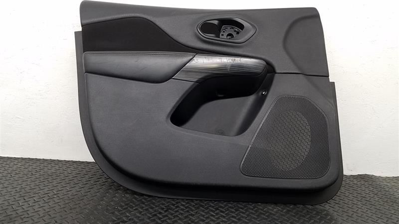 14-17 Jeep Cherokee Front Left Driver Door Trim Panel Black OEM 6BC501X9AE