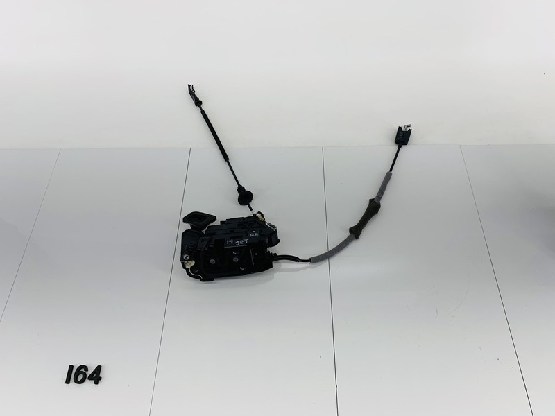 11-18 VOLKSWAGEN JETTA REAR LEFT SIDE DOOR LOCK LATCH ACTUATOR W/ CABLE OEM