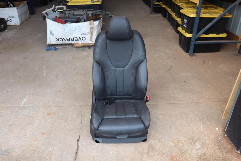2019-2021 BMW X5 G05 FRONT RIGHT SIDE SPORT SEAT BLACK LEATHER VERNASCA OEM