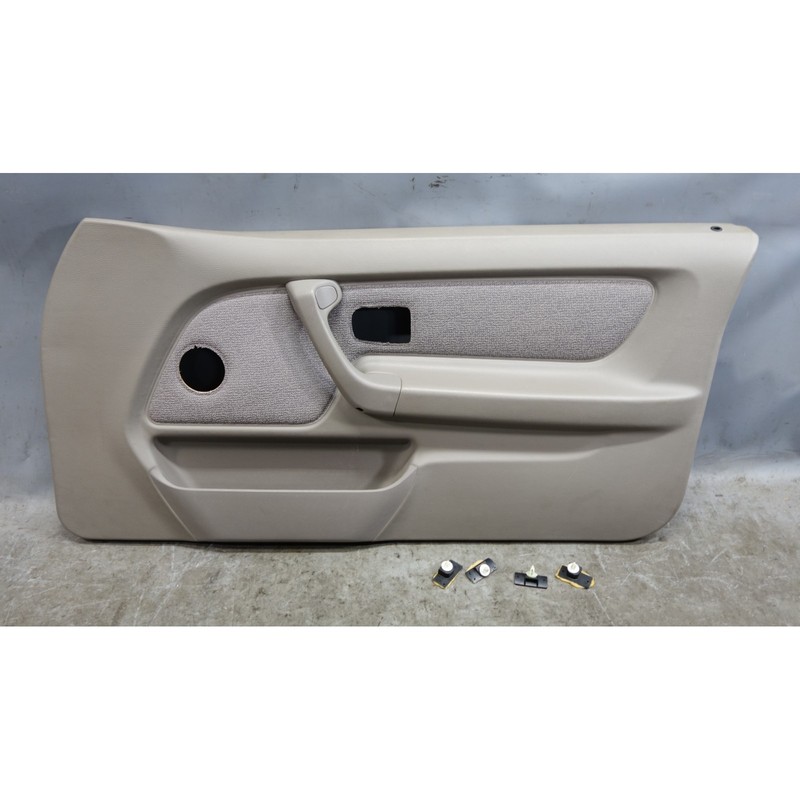 92-99 BMW E36 318ti Compact Right Passenger Door Trim Panel Sand Grey Cloth OEM