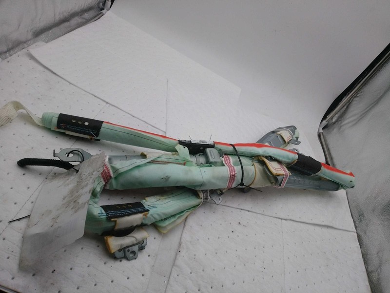 2017 Nissan Rogue Right Curtain Air Bag Red 411547 Used 97K Miles