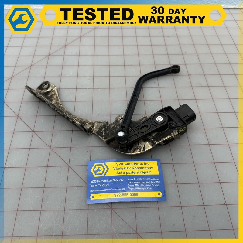 10-17 Mercedes W207 FRONT LEFT SUSPENSION HEIGHT CONTROL LEVEL SENSOR OEM