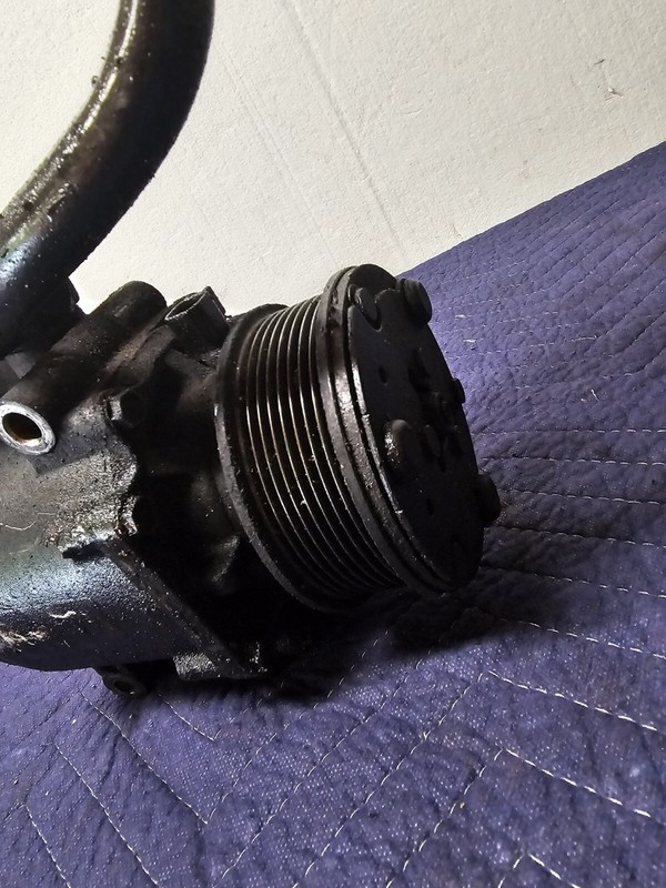 Used A/C Compressor fits: 2005Ford f350sd pickup 8-363 6.0L diesel
