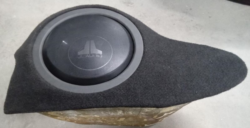 2012-2015 BMW650i Custom Molded JL Audio Stealth Box 10" Sub Woofer Speaker