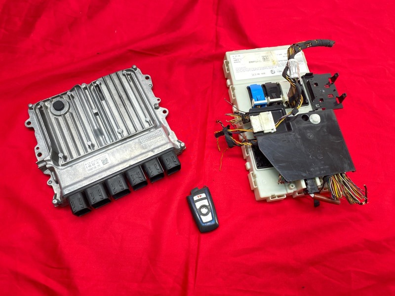 BMW F22 F30 F36 M240 340 440 B58 DME ECU FEM Engine Computer Module Key Set OEM✅