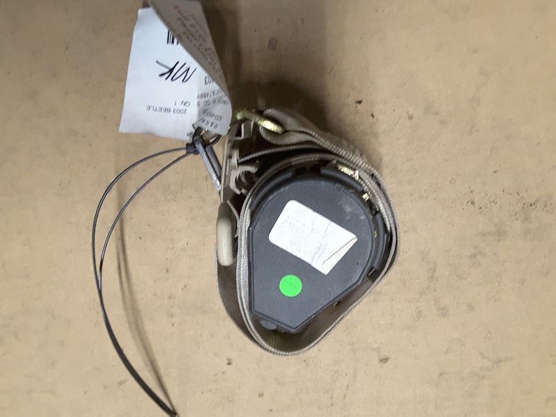 2003 BEETLE Seat Belt Assembly, Rear 123382