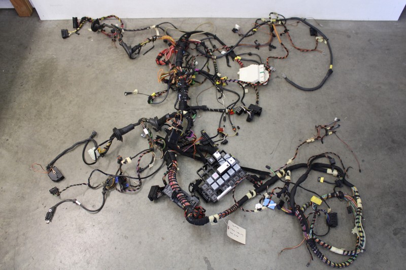 Porsche Boxster S 6 Speed Body Chassis Wiring Harness Loom without PSM Oem 2001