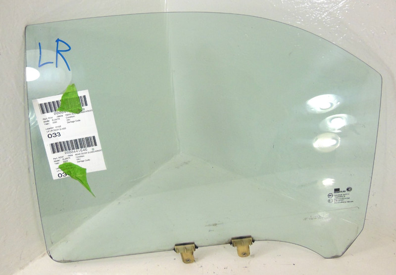 1996-2000 Hyundai Elantra Rear Door Window Glass Driver Left OEM