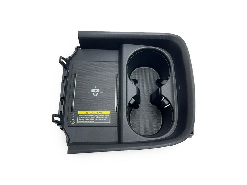 2023-2025 Honda HR-V Center Console Cup Holder With Wireless Charger Black