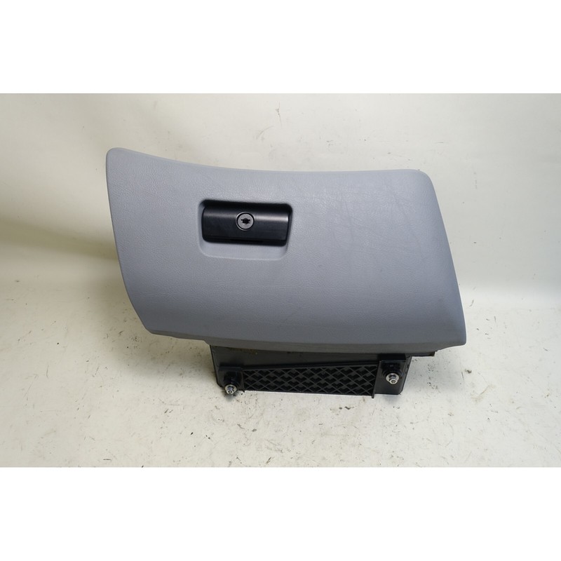 1997-2003 BMW E39 5-Series Sedan Front Glove Box Door with Latch Grey Vinyl OEM