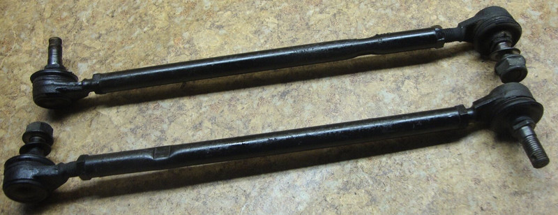 1990 Kawasaki Bayou ATV KLF 300 KLF300 Shaft Steering Tie Rod Ends Bar Nut 89
