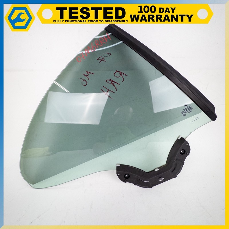 04-10 BMW M6 645CI CONVERTIBLE REAR RIGHT PASSENGER SIDE QUARTER WINDOW GLASS OE
