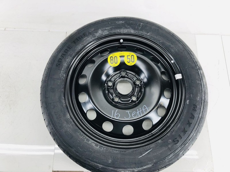 12-18 VOLKSWAGEN JETTA EMERGENCY SPARE WHEEL TIRE MAXXIS T125/90R16 98M OEM