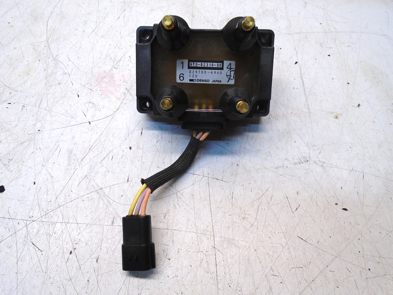 P4a Yamaha Marine Sterndrive 6T0-82310-00 Ignition Coil (Cyl 1, 4, 6, 7)