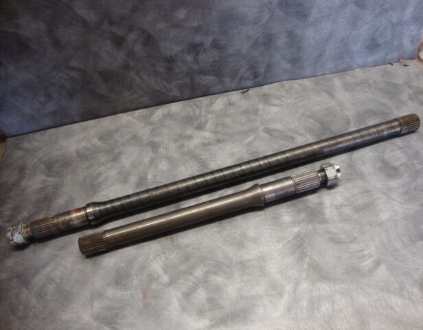 1990 Kawasaki KLF300 KLF 300 Bayou ATV Rear Axle Bolt Nut End Shaft Spline K10