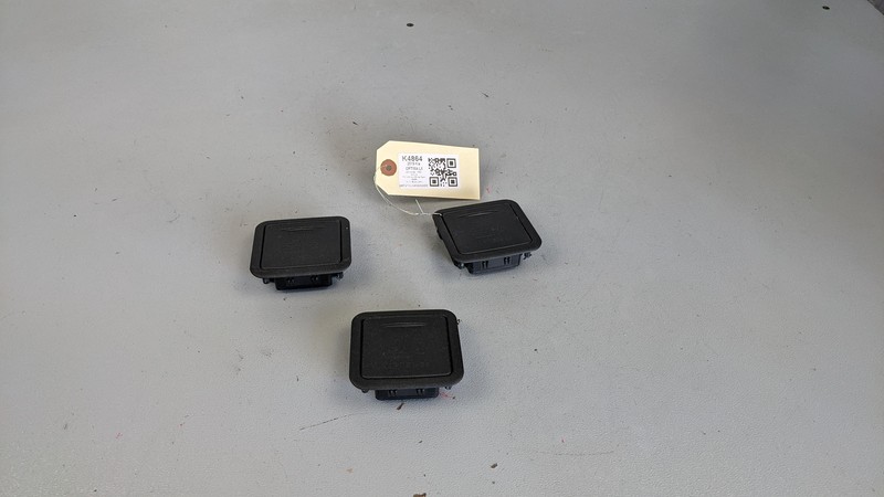 3PC Rear Seat Child Tether Anchor Cover 2019 Kia Optima 89897-D4000 2016 - 2020