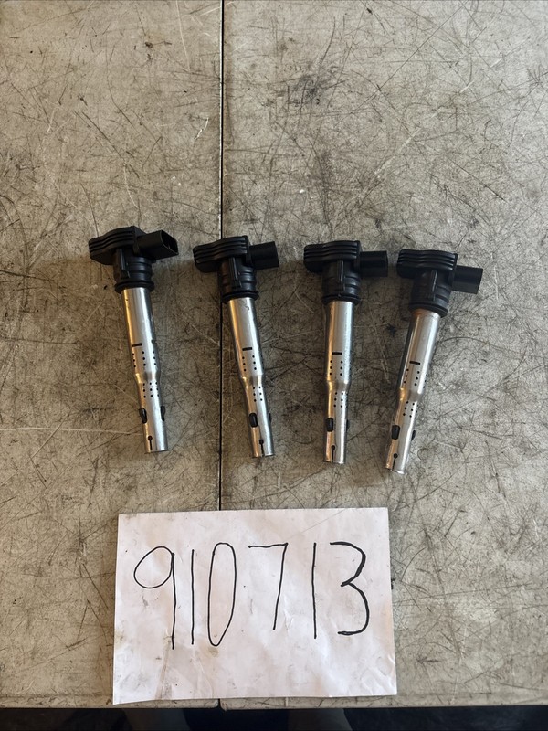 08-18 AUDI 8T A3 A5 A4 A6 QUATTRO 2.0 TURBO TFSI IGNITION COIL PACK SET