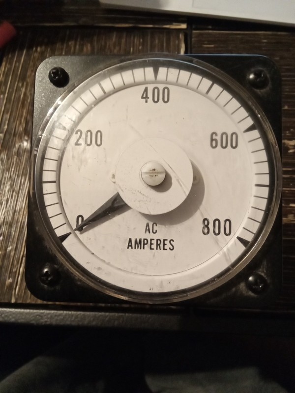 Yokogawa 103131LSZZ 0-800 AC Amperes Meter *Free Shipping *