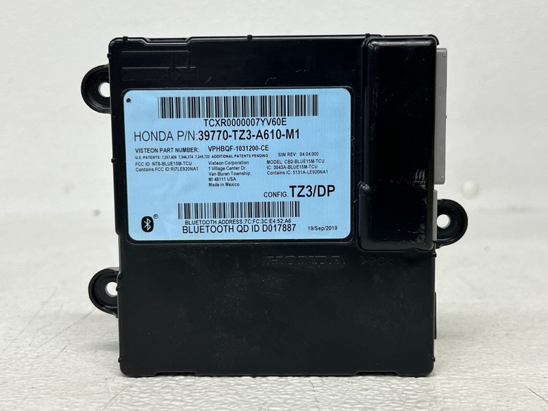 ⭐2018-2020 ACURA TLX BLUETOOTH TELEMATICS CONTROL MODULE UNIT OEM LOT2491
