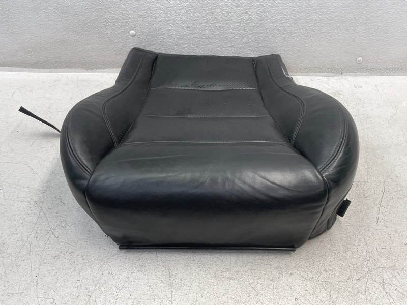 07 08 09 Jaguar XK Front Left Driver Lower Bottom Seat Cushion Black 1593 OEM