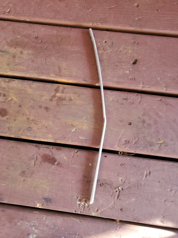 OEM 1965 Cadillac 65 Fleetwood LEFT REAR DOOR EDGE GUARD CHROME TRIM MOLDING