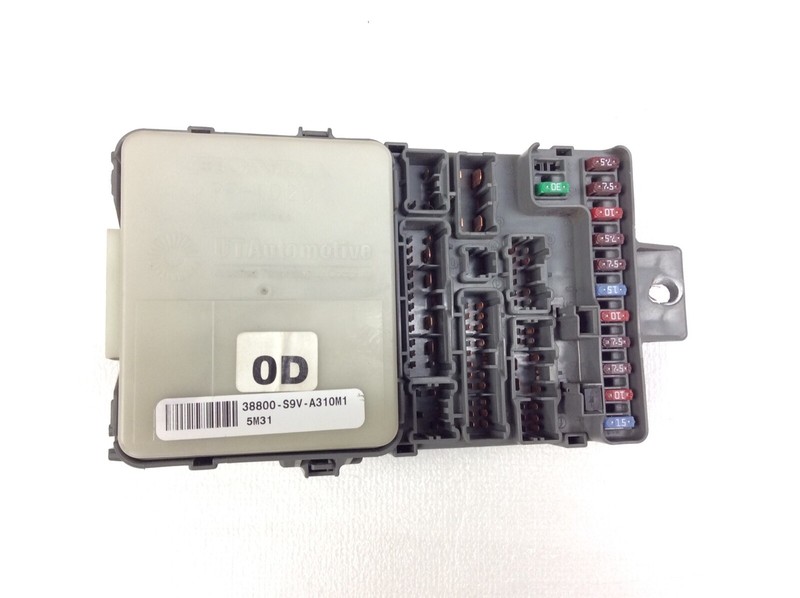 06-08 Pilot Left Interior Cabin Fuse Relay Box W. Multiplex Unit S9V-A02 EB OEM