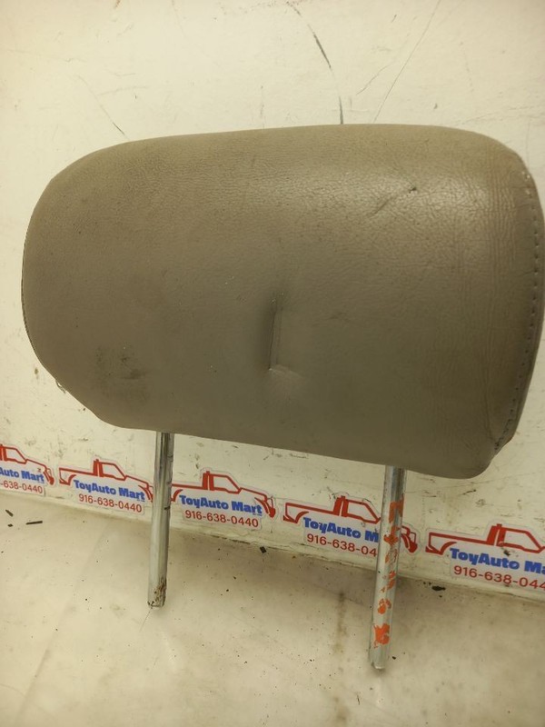 04 TOYOTA SEQUOIA REAR PASSENGER RIGHT HEADREST LEATHER GRAY-LA11
