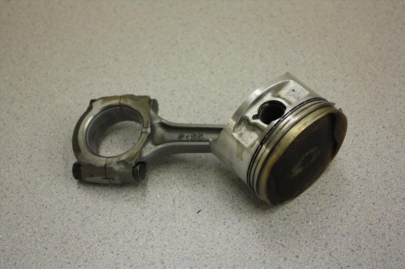 1995 KAWASAKI EX 500 NINJA PISTON WITH CONNECTING PUSHING ROD #1 OEM EX500 95