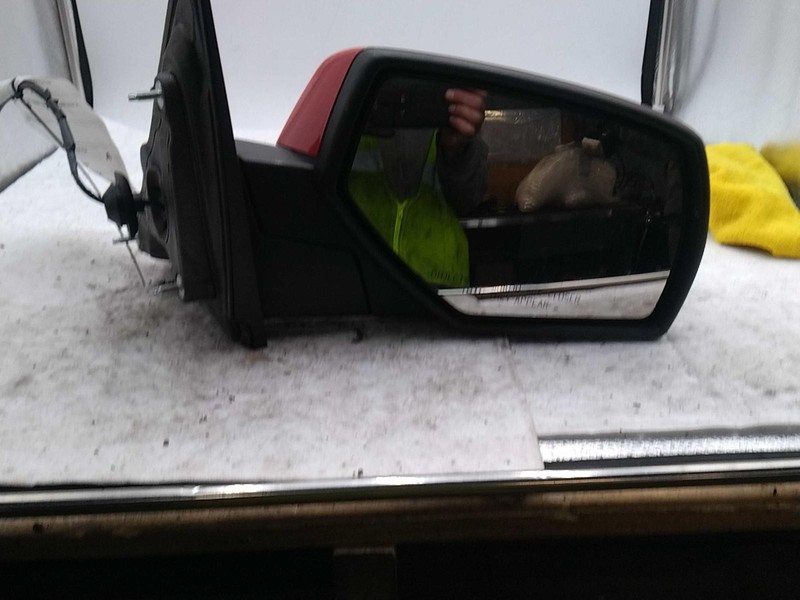 2014 Chevrolet Silverado 1500 Right Door Mirror Red OEM Used - Chips in Paint