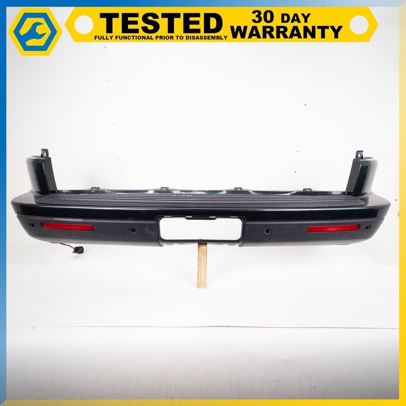 10-16 LAND ROVER L319 LR4 REAR BUMPER COVER ASSEMBLY GREEN OEM