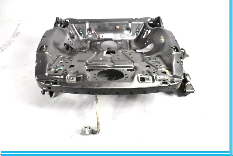 11-18 Porsche Cayenne 958 Hybrid Front Left Side Lower Seat Track Rail Frame OEM