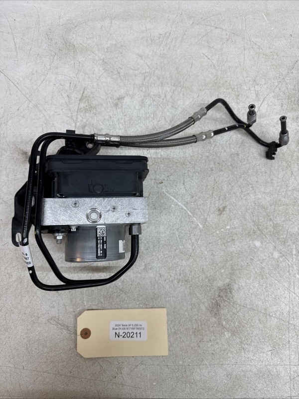 ⚡️24 Tesla 3 Anti-Lock Brake System ABS Pump Module Unitw/Bracket Pipe 20211 U20