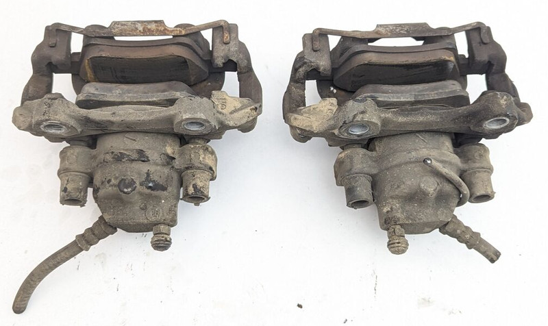 03-09 Mercedes W211 E500 E350 Rear Left & Right Side Brake Caliper Calipers Set