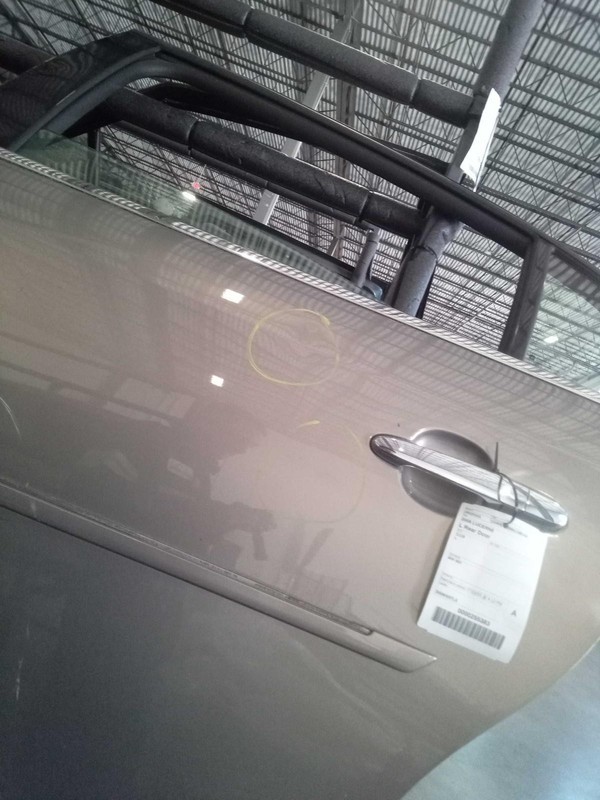 2006 Buick Lucerne Left Rear Door Brown 4DR Sedan Dents & Scratches 189140