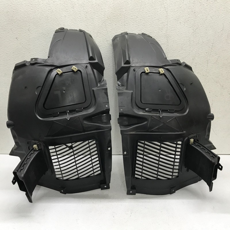 2011-16 BMW 535i F10 FRONT LEFT RIGHT FENDER LINER SPLASH SHIELD COVER GUARD SET