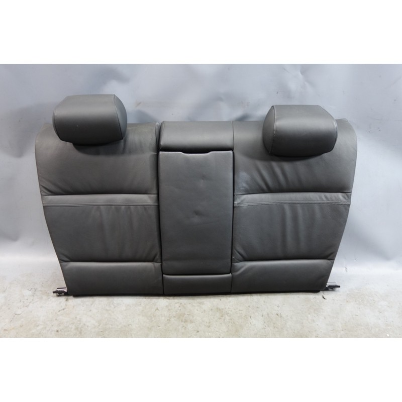 2007 BMW E92 3-Series Coupe Rear Fold-Down Rear Seat Back Black Leather OEM