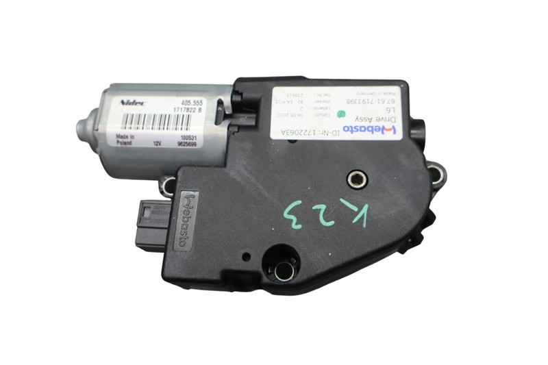 10-15 BMW 750Li xDrive F02 Front Upper Sunroof Moon Roof Motor Unit 7193398 Oem