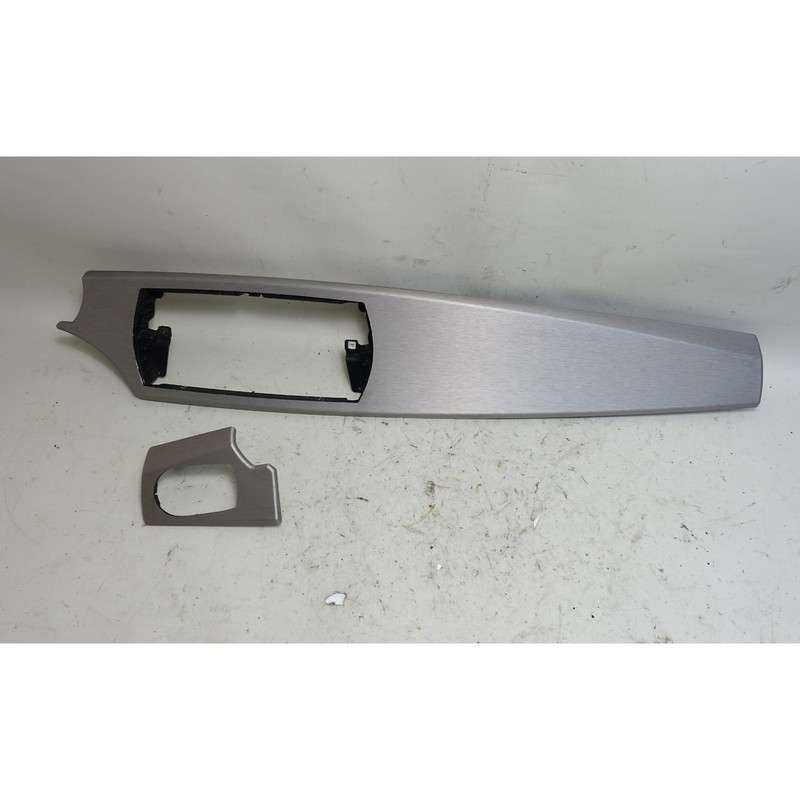 03-06 BMW E85 E86 Z4 Factory Front Dashboard Trim Covers Brushed Aluminum OEM