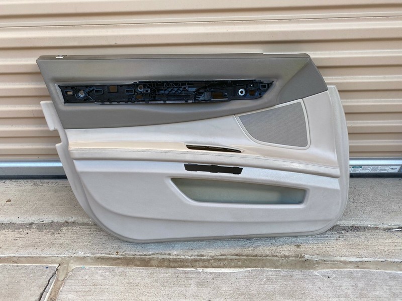 09-15 BMW F01 F04 7 SERIES FRONT LEFT DRIVER SIDE INTERIOR DOOR PANEL OEM