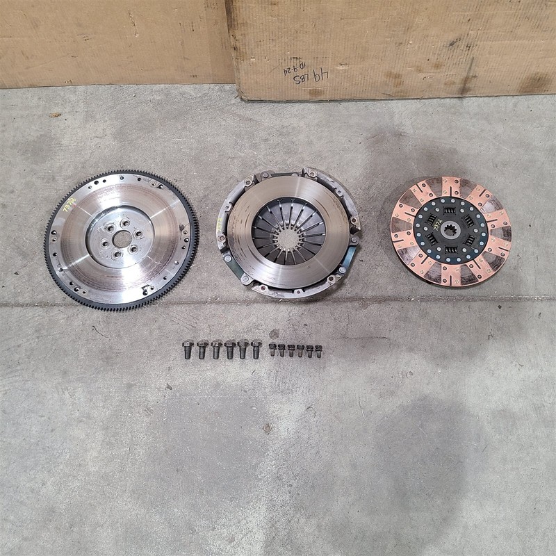 Billet Flywheel & McLeod Super Street Clutch For 87-93 Ford Mustang 5.0L Aa7372