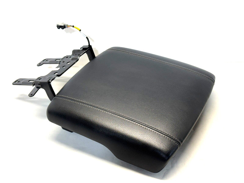 ✅2019-2024 RAM 1500-3500 CENTER CONSOLE STORAGE ARMREST BLACK USB OEM 5TH GEN